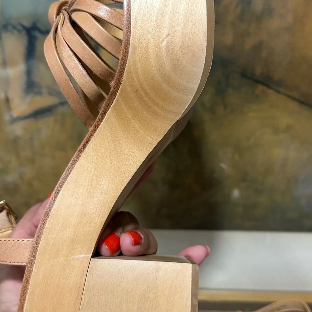 🌹LOEFFLER RANDALL🌹 Rivka Knot Platform Sandal Size: 10 - Picture 7 of 10